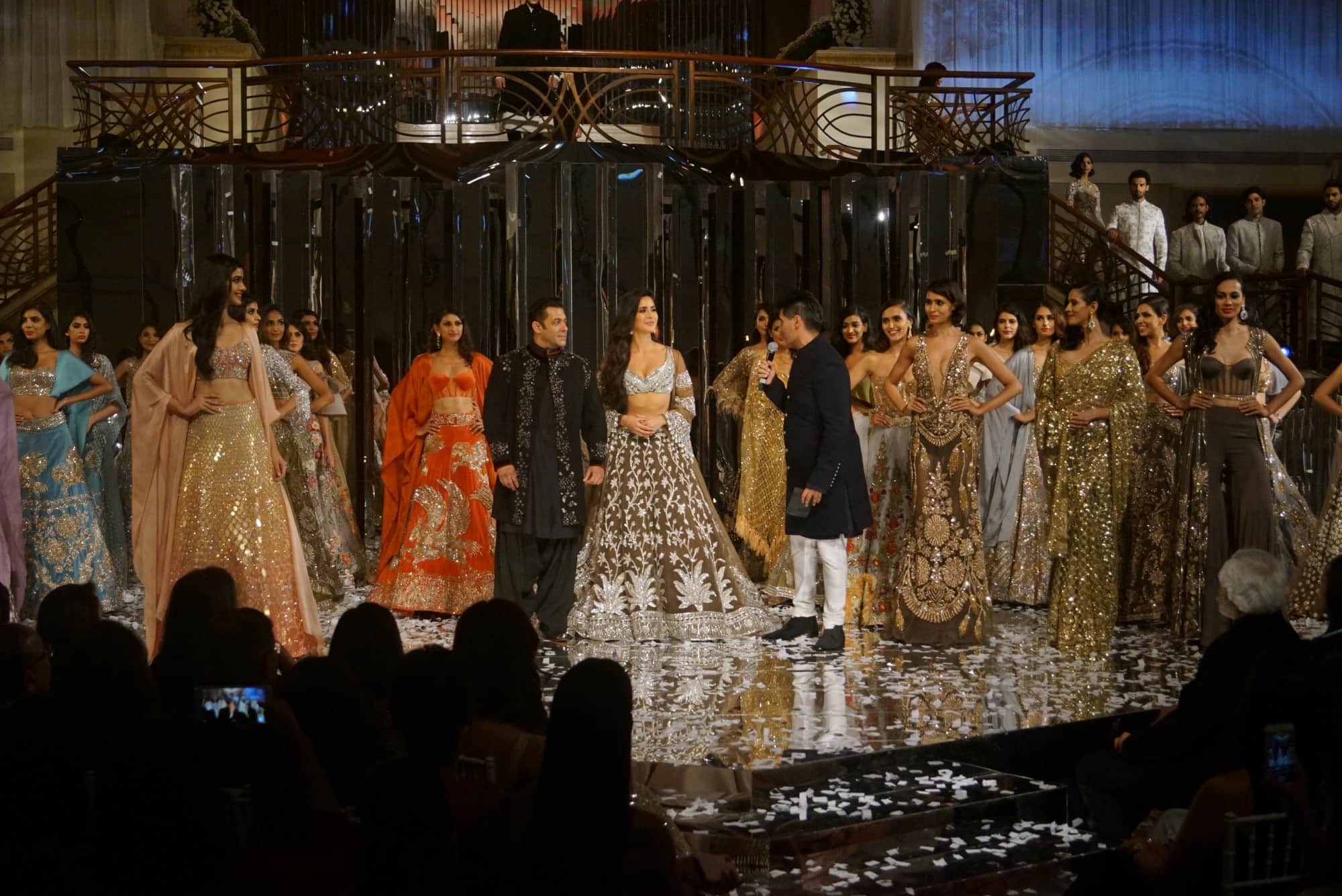Video Salman Khan and Katrina Kaif ramp walk for Manish Malhotra Haute Couture 2018 
