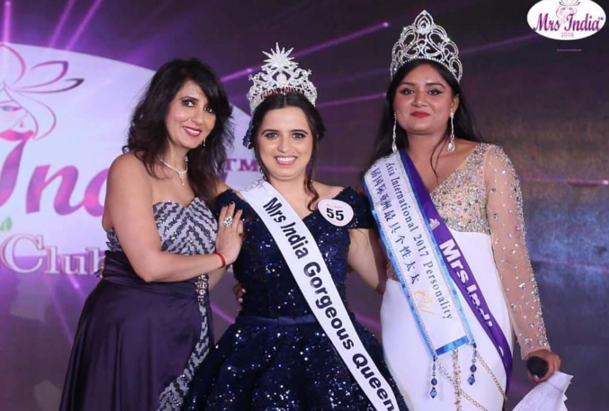 Mrs India Gorgeous Queen 2018 Shefali Sharma