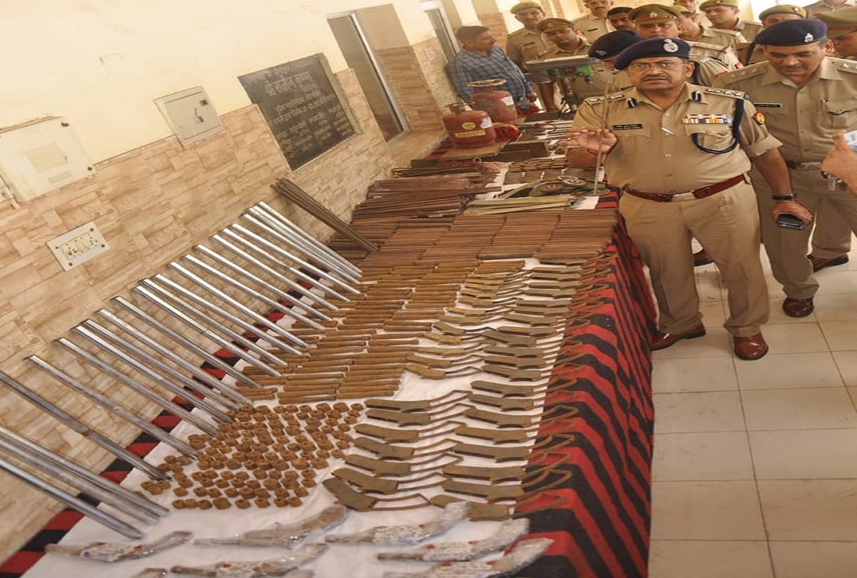 Meerut: Sardhana Police caught Tamancha factory, illegal material recovered in huge 