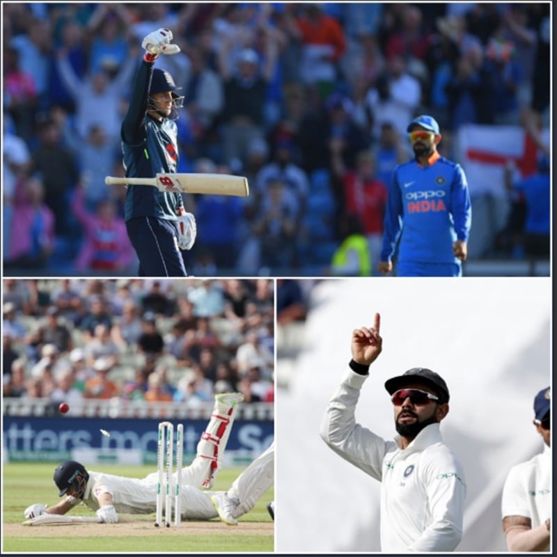 ENGvIND: Virat Kohli celebrates Root dismissal in style, watch VIDEO