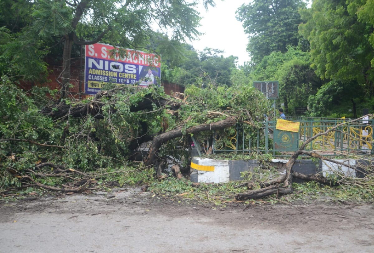 bad effect of rain in lucknow