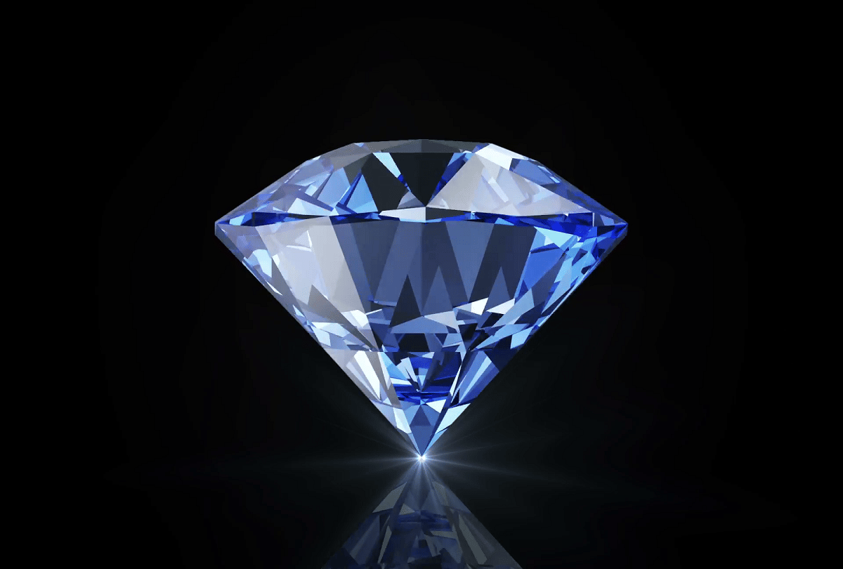 Blue diamonds form 660 km. beneath the Earth's surface, research shows