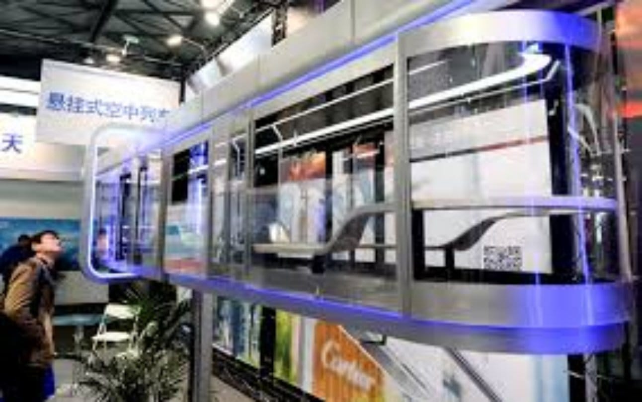 china launched first autonomous sky train in the world