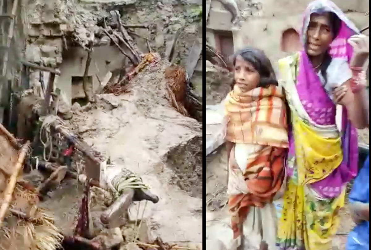 death due to collapse of raw house in Fatehpur 