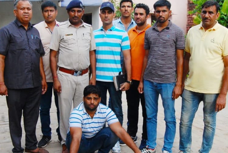  Lawrence gang's Arun Rana arrested in bhiwani