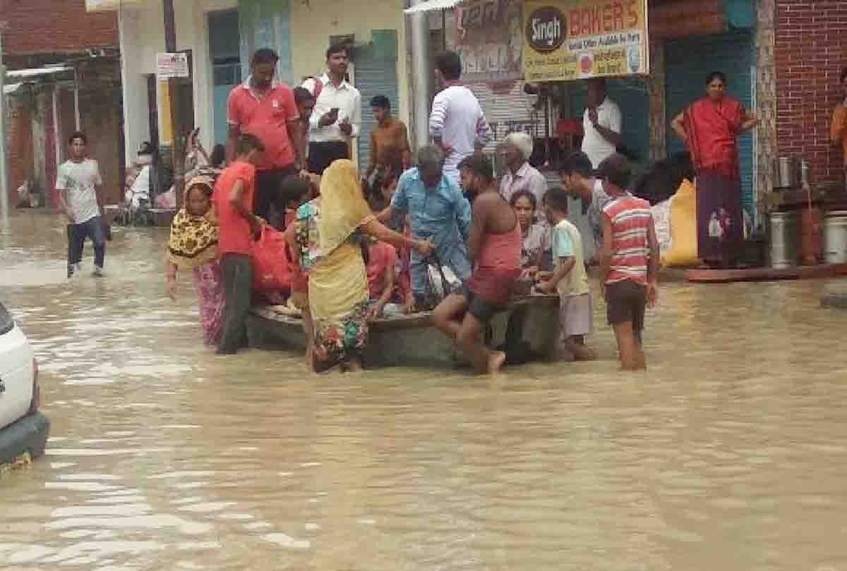 Meteorological Department issued warnings of heavy rain