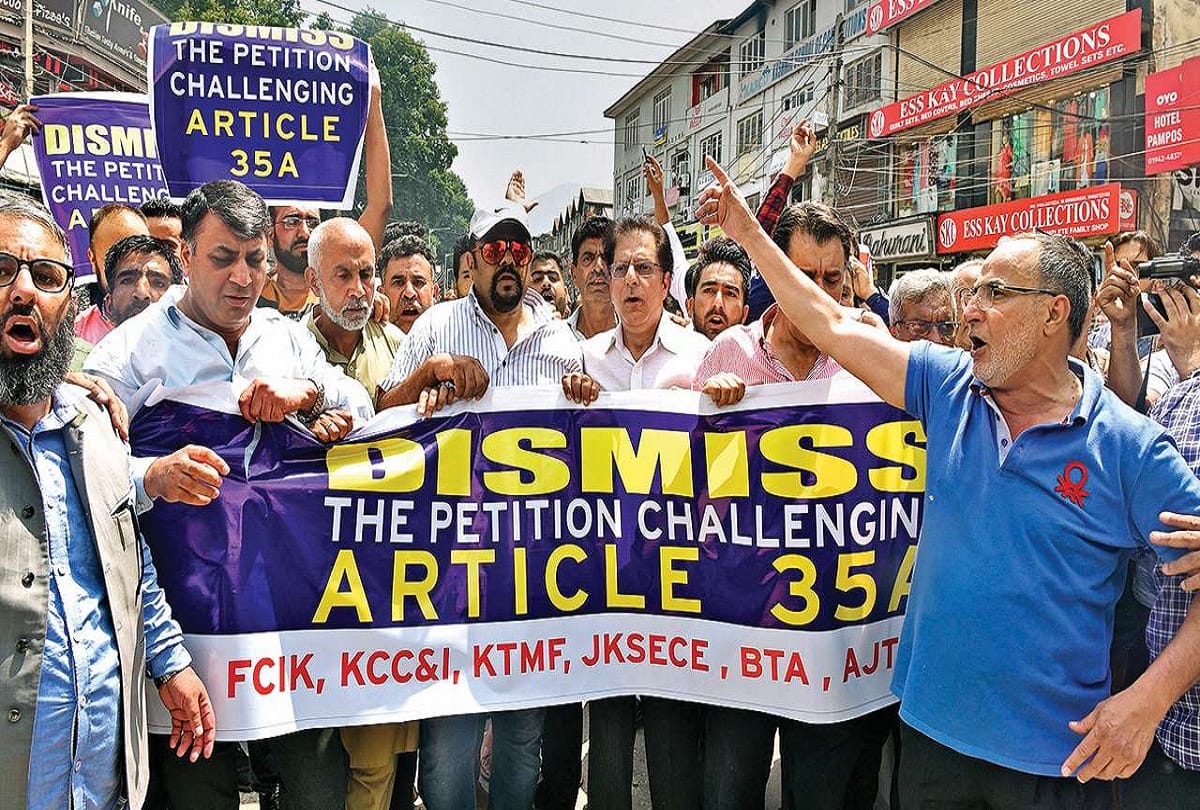 Kashmiri Pandits welcomed the removing Article 370