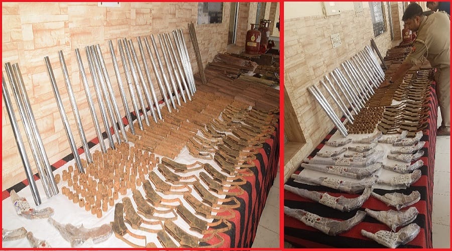 Illegal weapons were being created for Lok Sabha elections in western UP, six people arrested