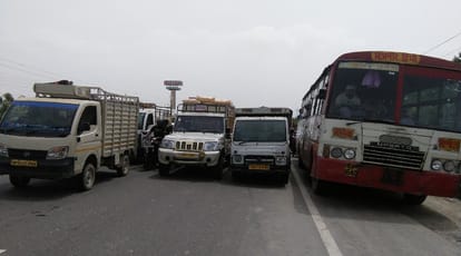 Accident on National Highway in Meerut, and death of uncle and nephew