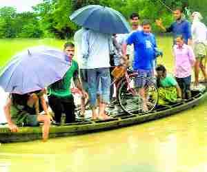 Six villages drowned