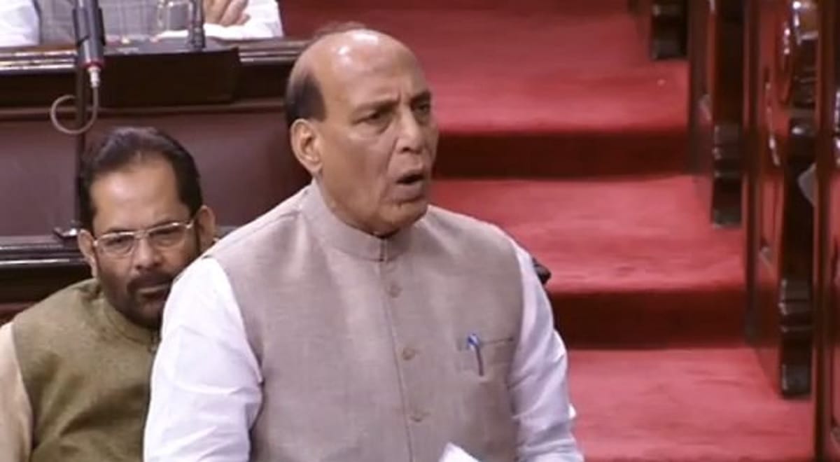 Trying to spoil communal atmosphere for personal interests: Rajnath Singh