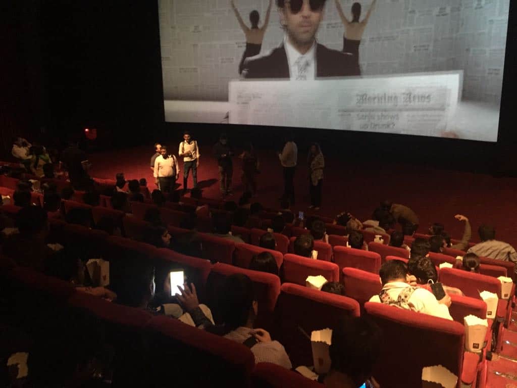 With the help of Audio description track blind people watched Ranbir Kapoor film Sanju 