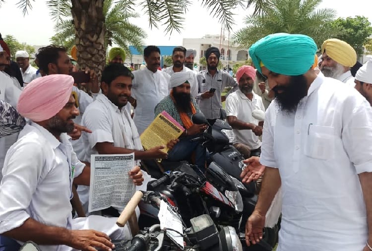 Simarjit Singh Bains rally in Ferozpur