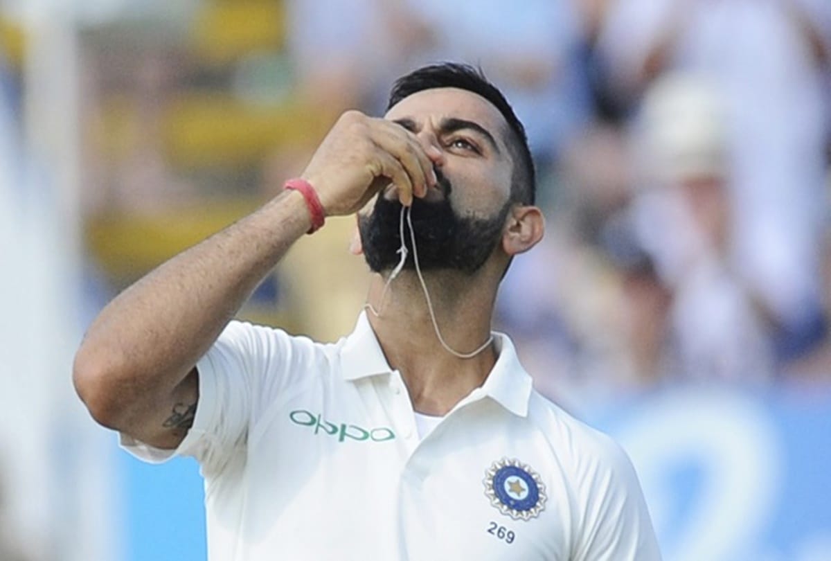 ENGvIND: Virat Kohli kisses wedding ring and dedicates century to wife Anushka Sharma