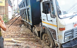 Diseases in the City by the work of sewerage and Aquarius
