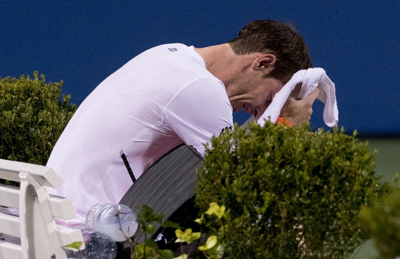 andy murray gets emotional might take retirement after australian open