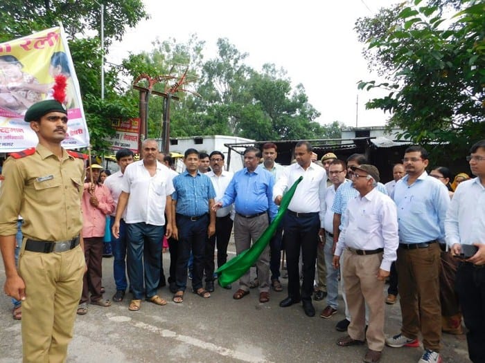 awareness rally about polio