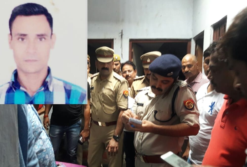 police raided in house of loot and murder accused in lucknow