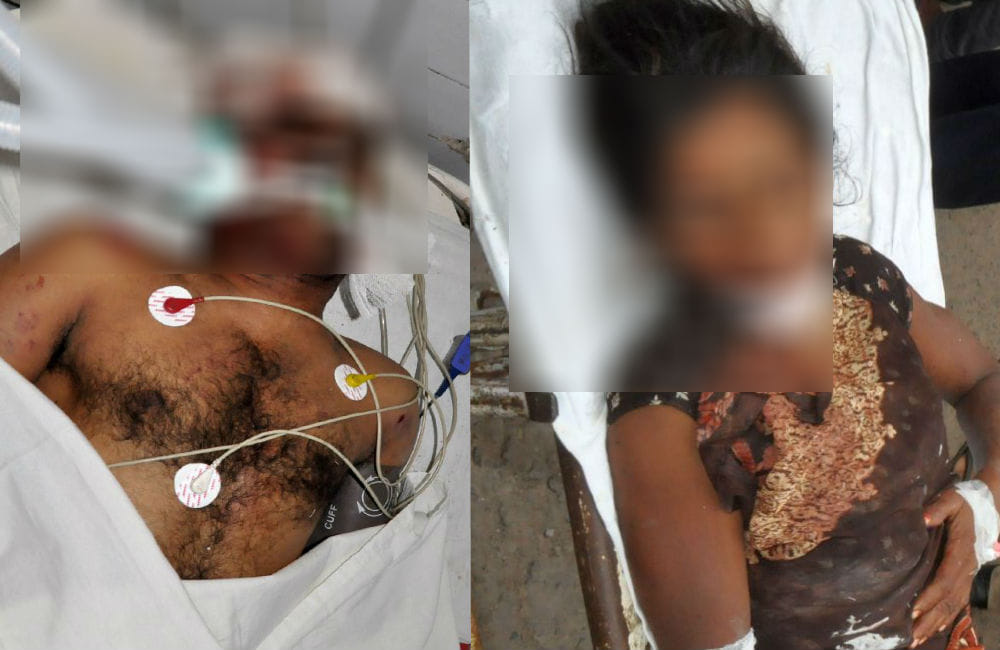 शादी समारोह से लौट रहे मां-बेटे पर चाकू से हमला