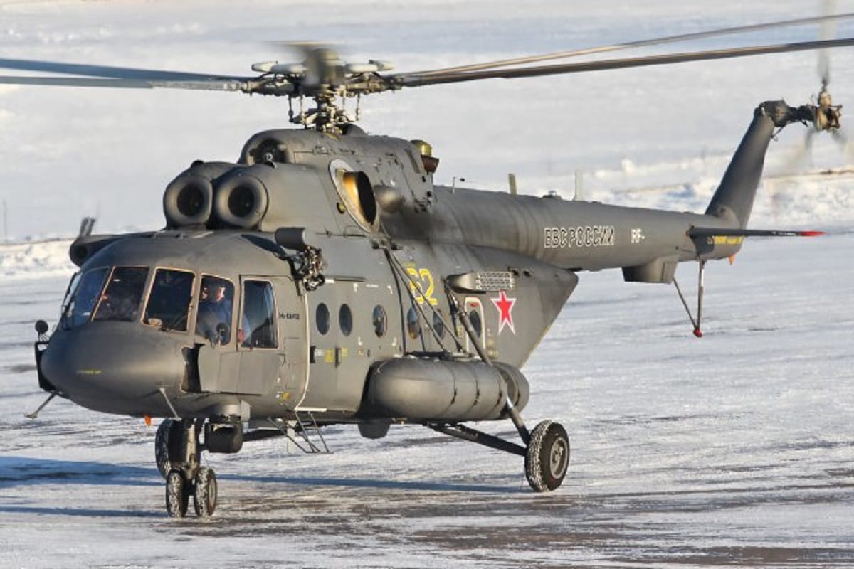 Russian helicopter crash in North Siberia, 18 people dead
