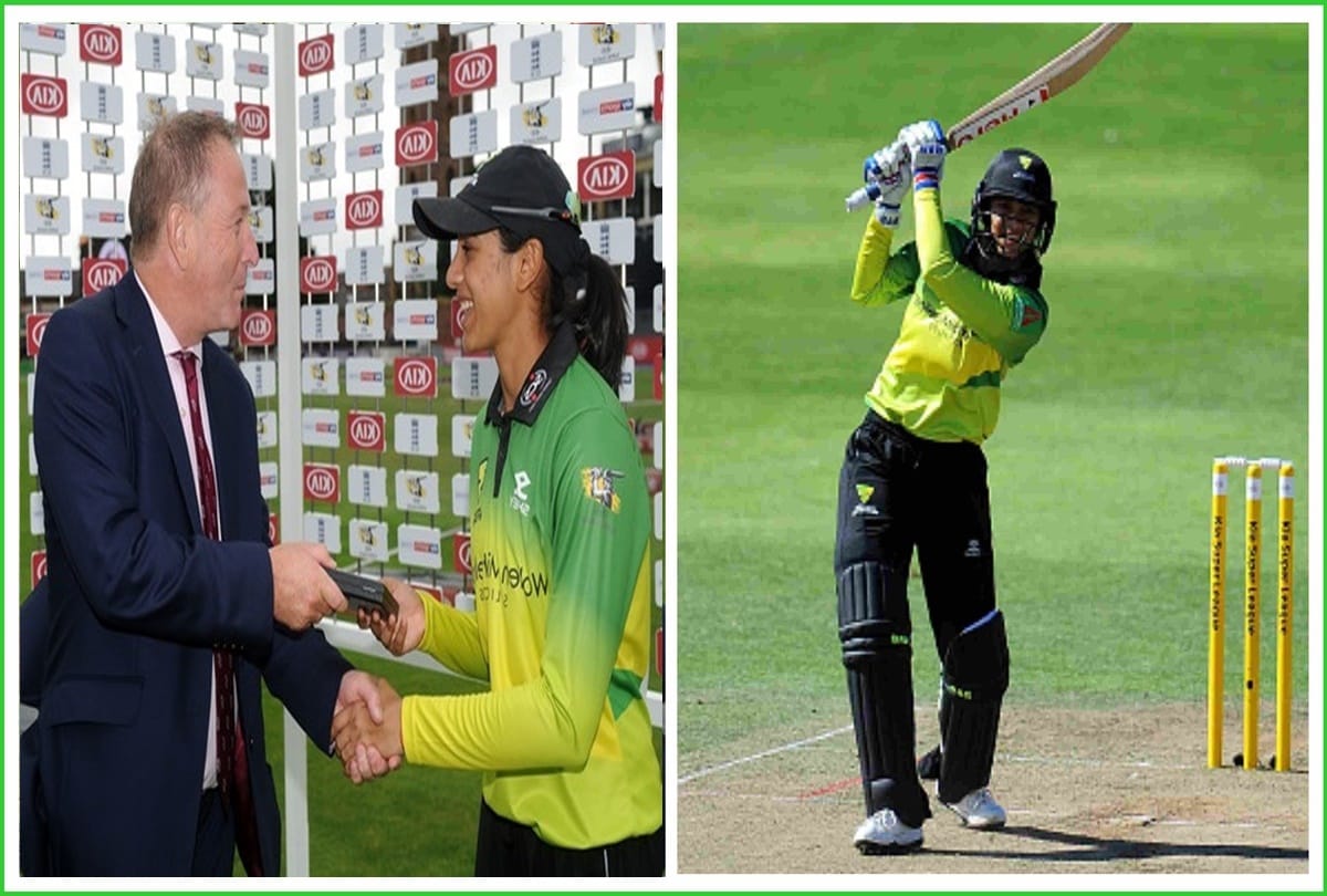 Kia Super League: Smriti Mandhana hits century and become second century holder after Mithali raj