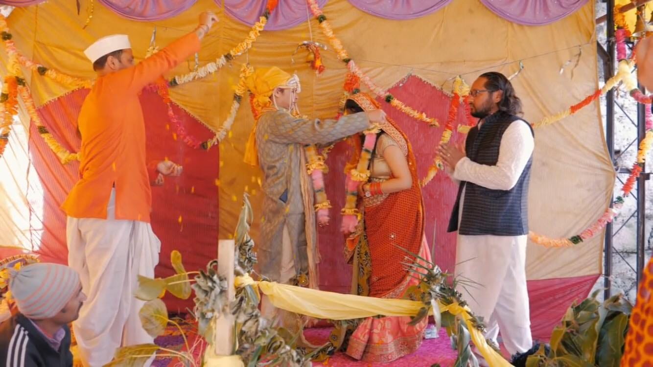 unseen photos of mukesh ambani son marriage venue