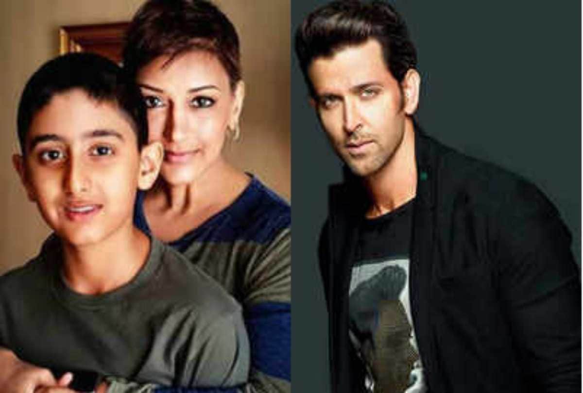 sonali bendre bald look viral hritik roshan and and ex wife suzanne khan