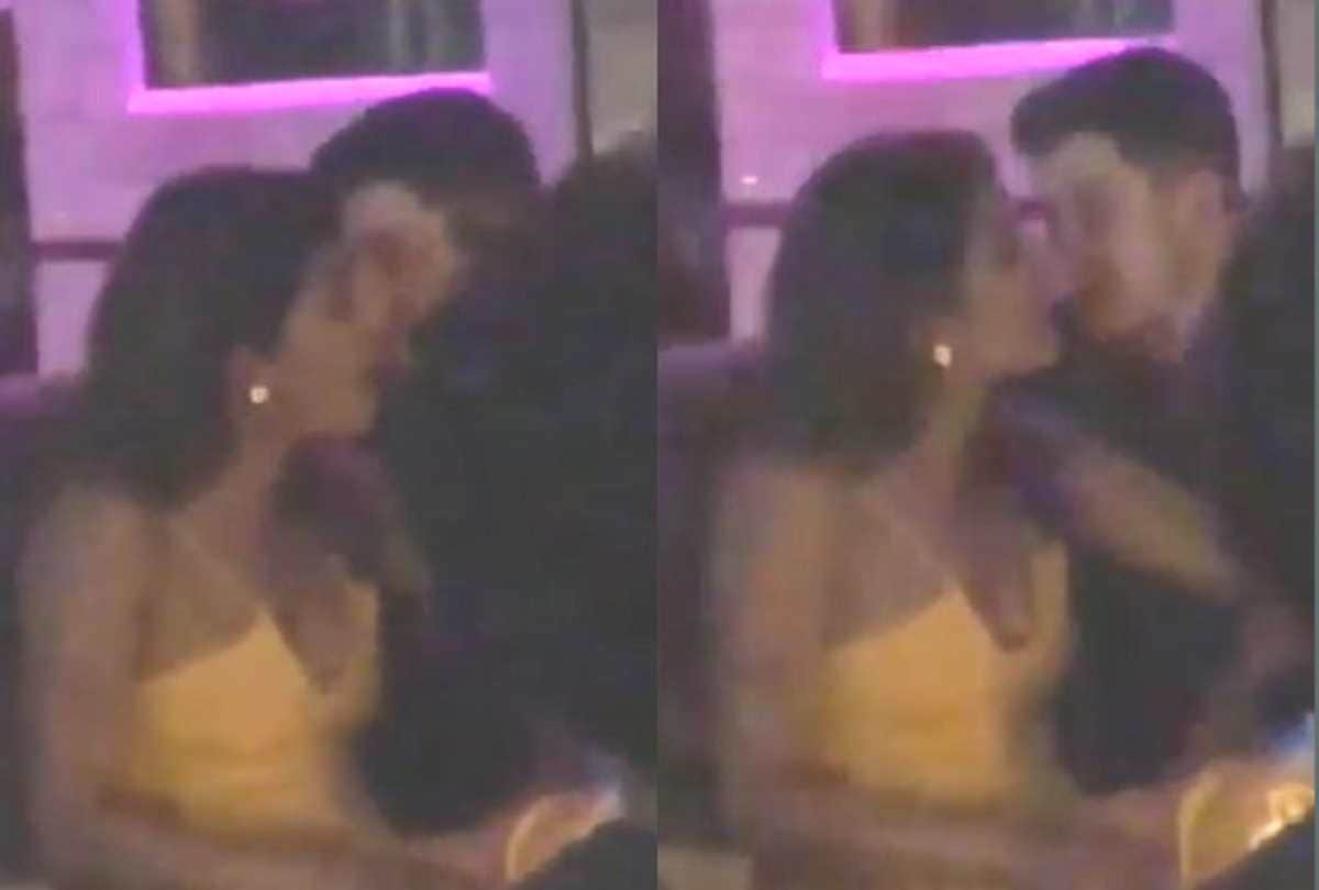 first picture of priyanka chopra and nick jonas engagement ceremony