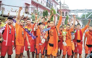 After the quintet, all the enthusiasm went to Shivdham