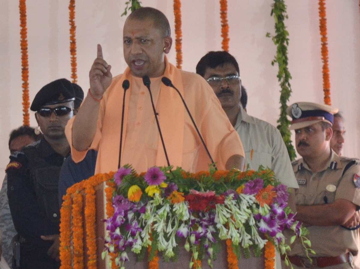 Yogi adityanath said that no work in UP till seventy years 