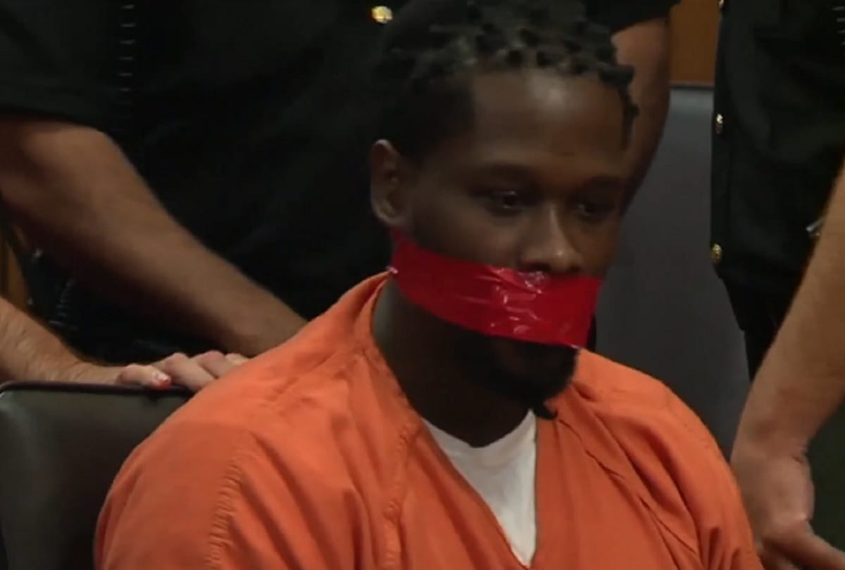 Ohio Cleveland judge orders inmate mouth taped shut in courtroom