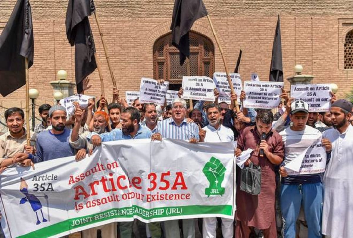 Jammu and Kashmir BJP is ready to debate on scrapping of Article 35A