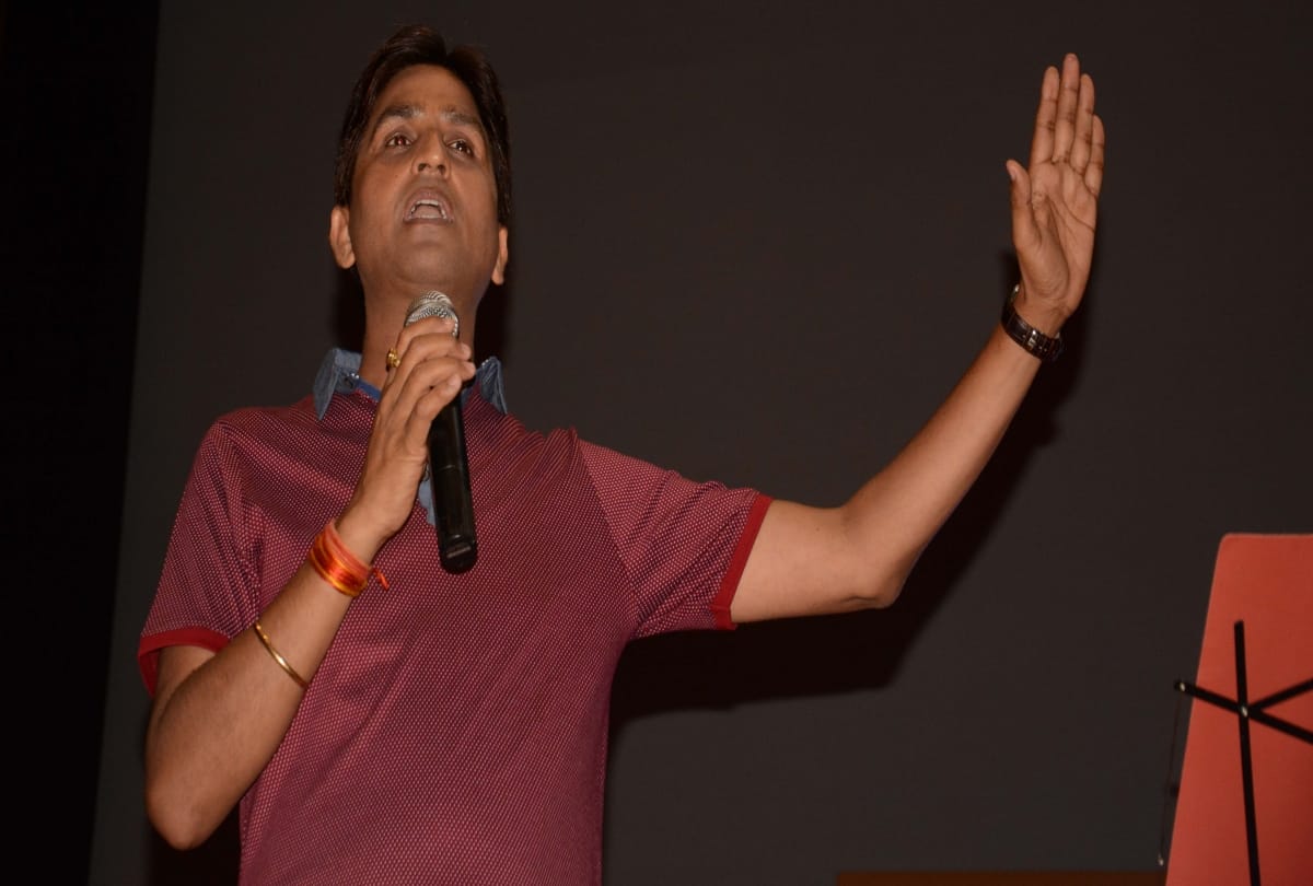 Delhi election 2020 among abuzz of kumar vishwas joining bjp he digs at media