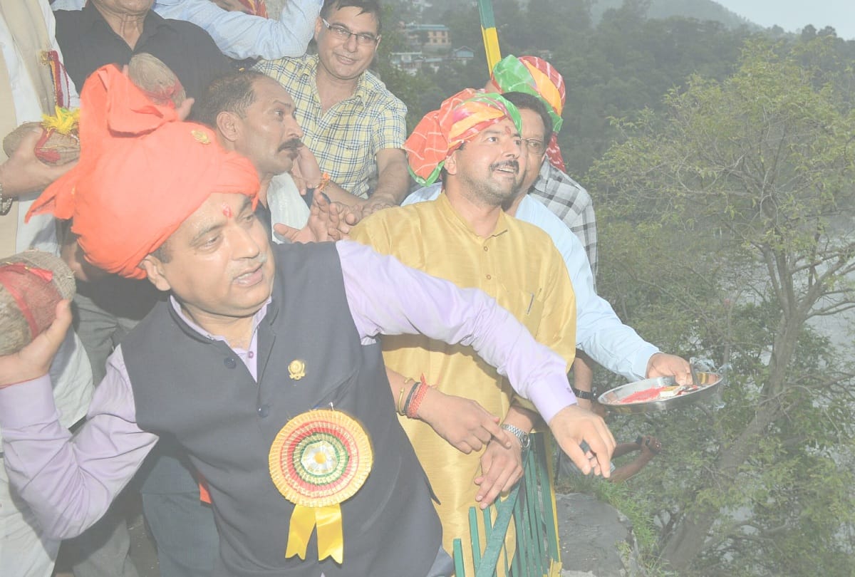 cm jairam thakur attended minjar fair chamba himachal pradesh
