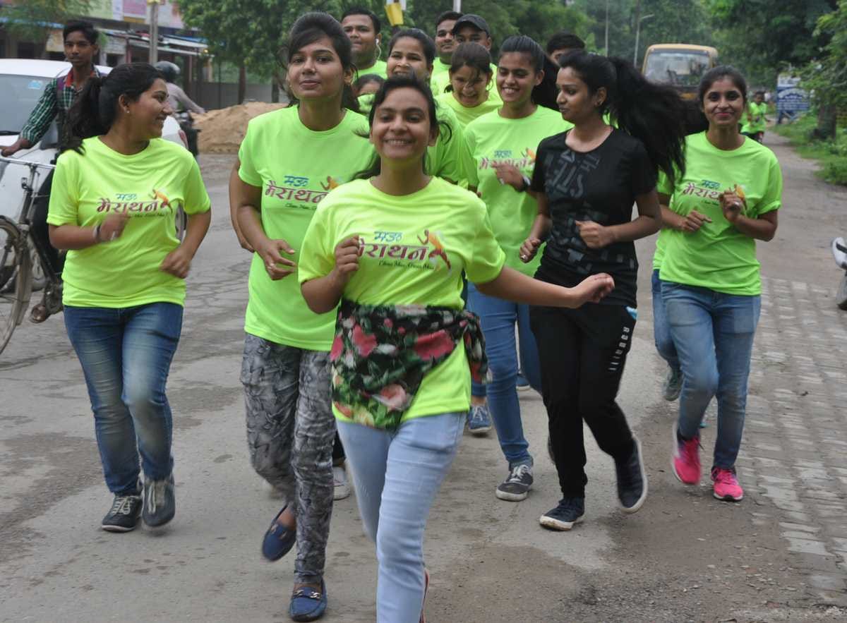 Mau people run for clean mau green mau