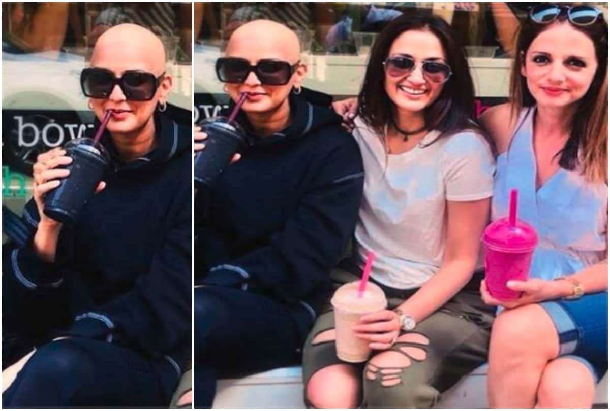 Sonali Bendre bald look shared emotional post on friendship day 