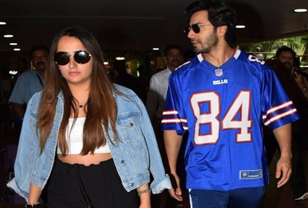 Varun Dhawan and his girlfriend Natasha Dalal back to mumbai