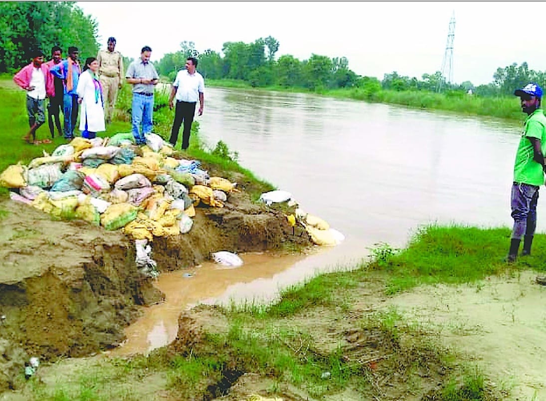water level of Bagul and Kailash river increased 