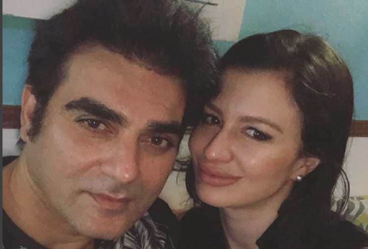 arbaz khan celebrate his birthday with girlfriend giorgia andriani