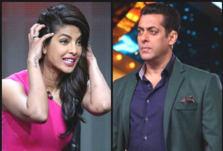 salman khan speak up about priyanka chopra exit from film bharat