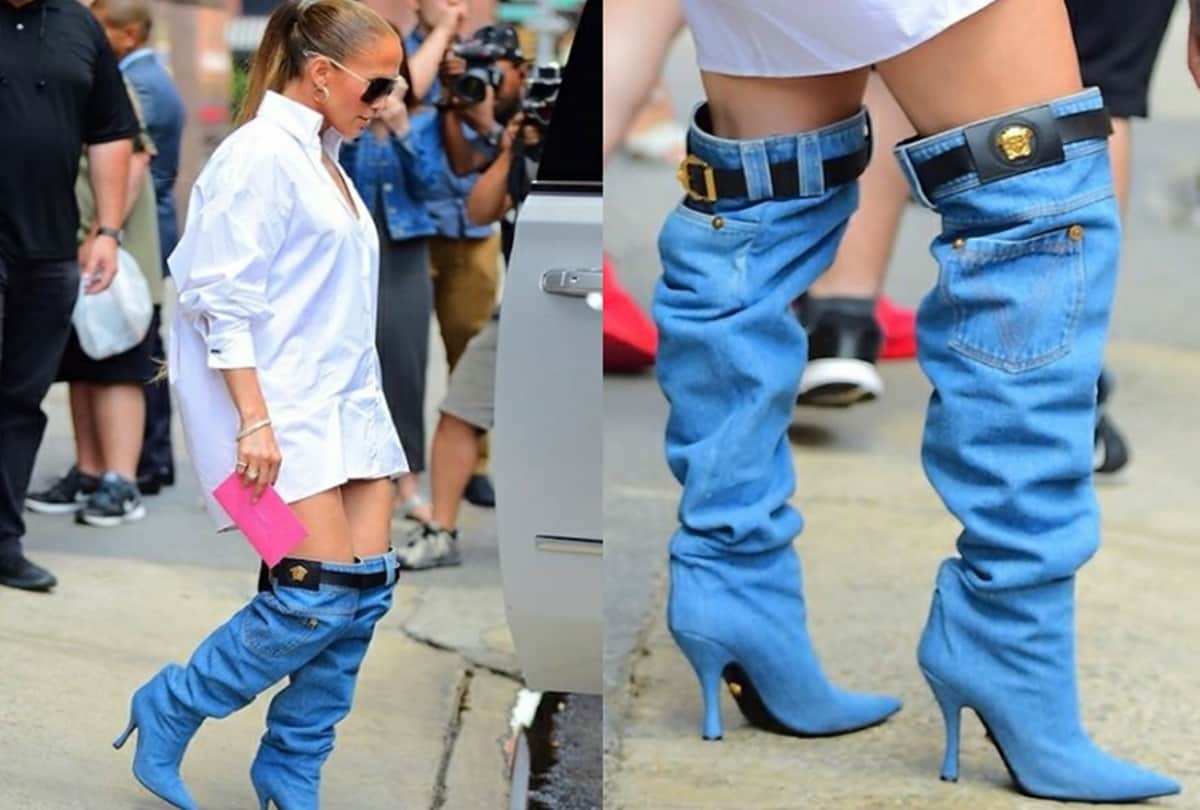 jennifer lopez trolls for her weird outfit