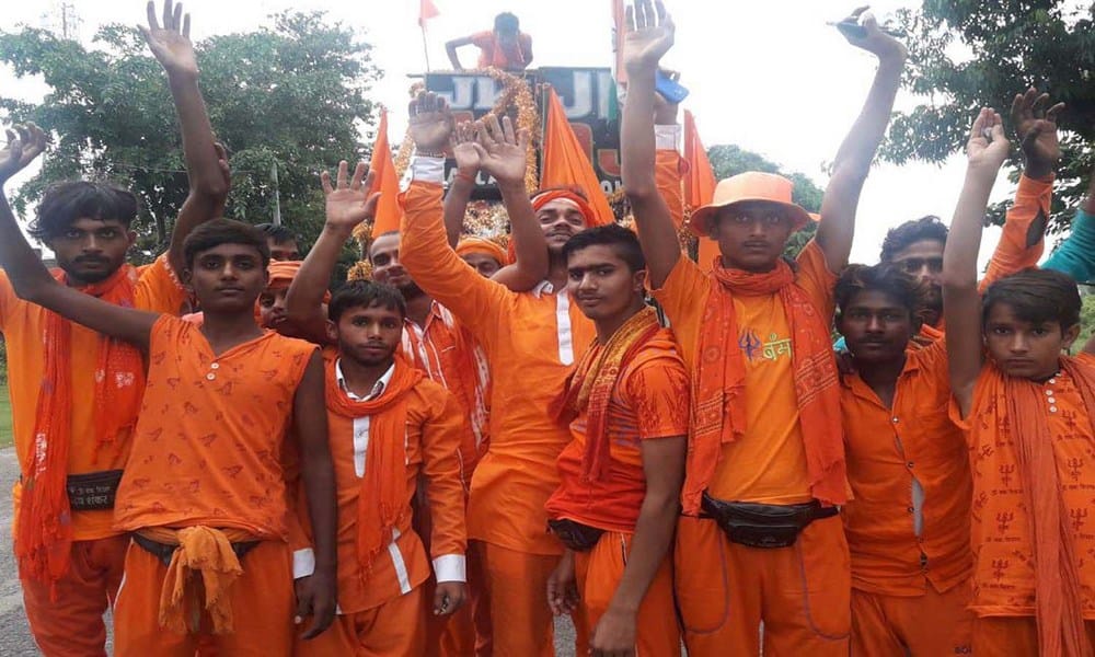 high alert for kawad yatra