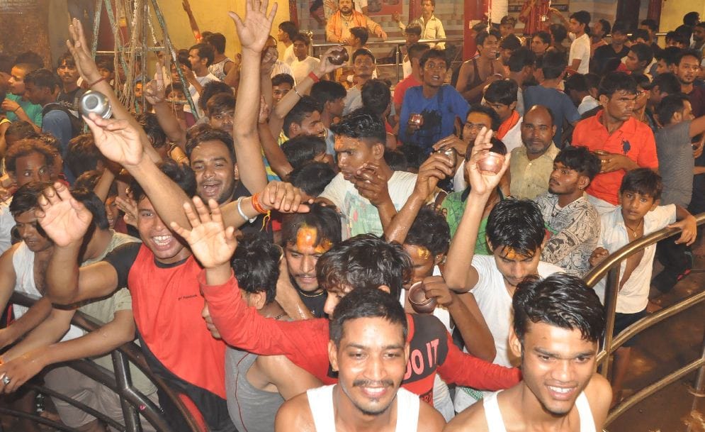 Balkeshwar Mandir mela Parikrama in sawan