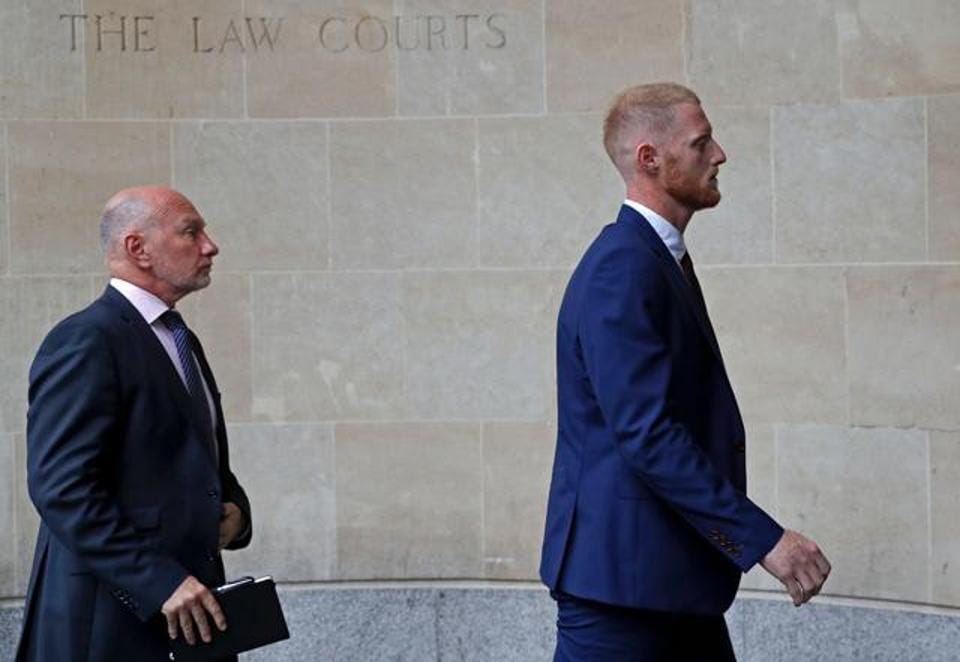 Ben Stokes arrives at Bristol court to face trial in nightclub brawl case