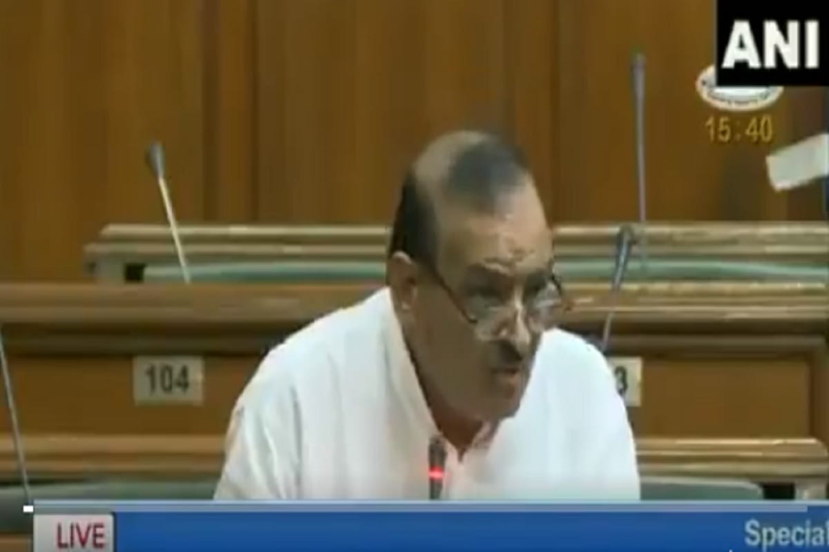  BJP mla told AAP leader in the house "like terrorists"