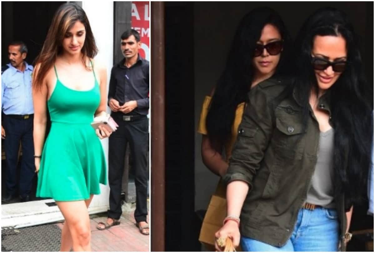 Disha Patani lunch date with Tiger Shroff mother Ayesha Shroff and sister Krishna Shroff in Mumbai 