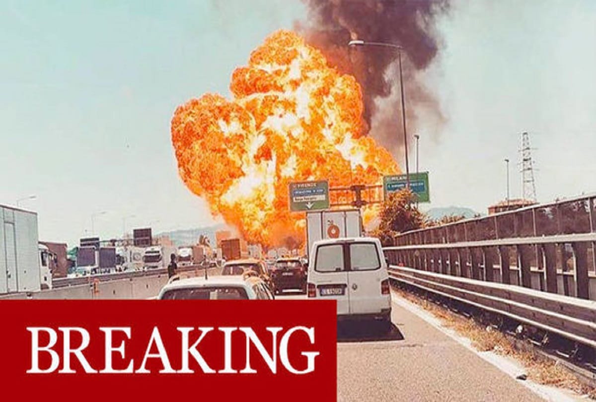 Bologna EXPLOSION: one dead & fifty five injured after Huge fireball 