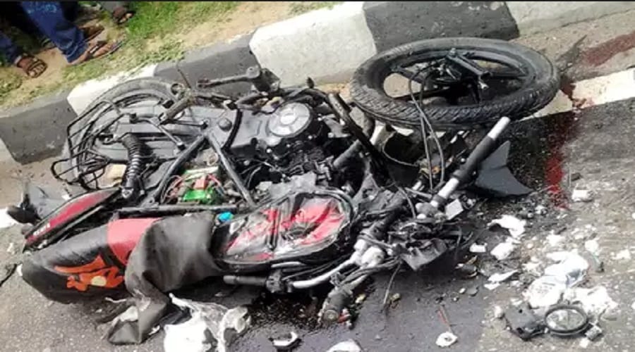 Accident on NH 58 in Meerut, killed of two Shiv bhakt 