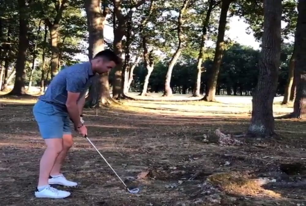 James Anderson injured while playing golf, Stuart Broad share video on social media
