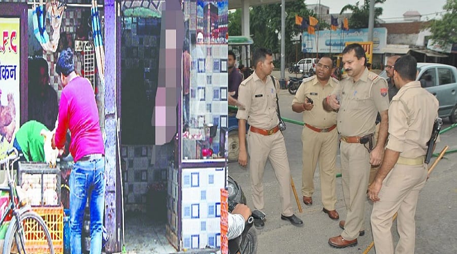 Rage in Shiva bhakt seeing meat shops, and ruckus in Meerut